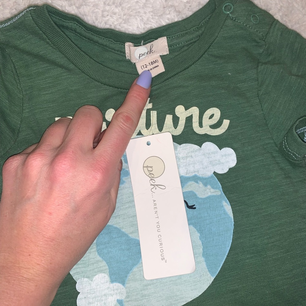 🌳 ☁️ Peek baby set 3-6 months, NWT ☁️ 🌳 - Picture 9 of 10